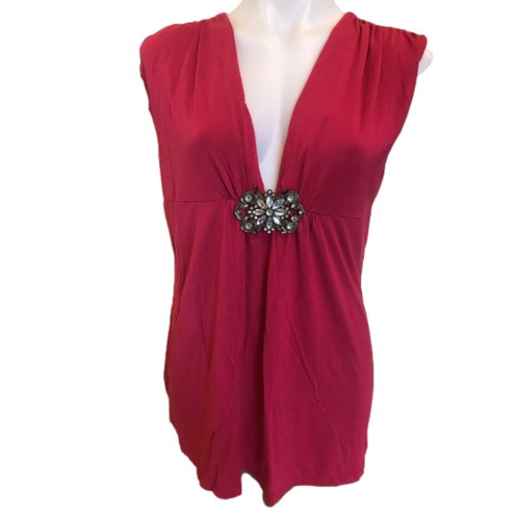 Ninety V neck Top - Picture 1 of 6